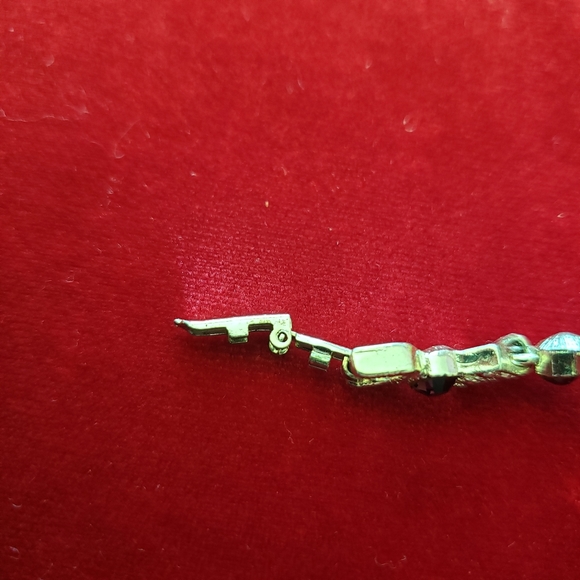 Vintage purple Rignstones bracelet - Picture 12 of 13